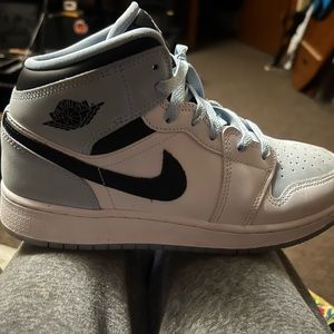 Ice blue Jordan 1’s